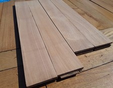 Reclaimed oak parquet blocks