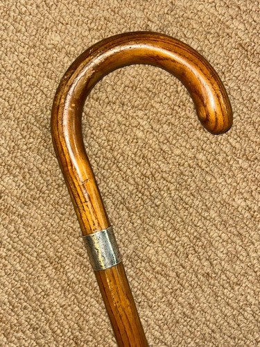 Edwardian pine walking - edwardian, stick
