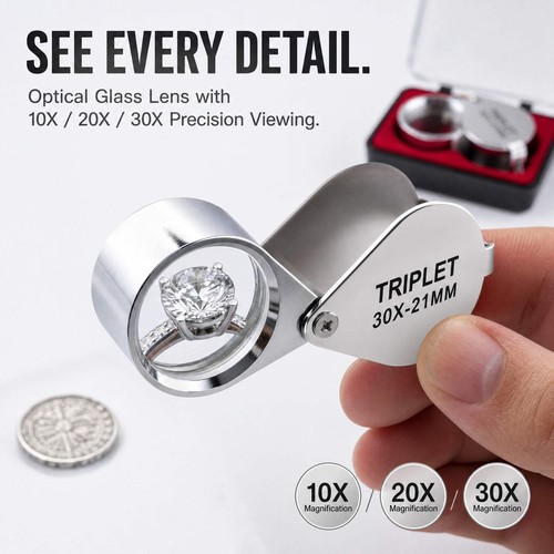 3pcs jewelry loupe magnifier - 3pcs,