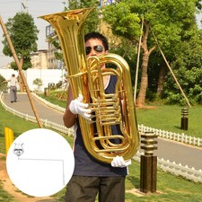 Bass Music Clip Portable Tuba