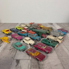 Vintage Bundle Job Lot  27 Toy Cars 1960s Matchbox Series Superfast Lesney