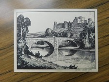 Cryselco Electric Lamps Beautiful Waterways 1939 #21 The Teme Ludlow Castle 