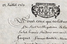 1717 Genoa Italy Notarial Deed