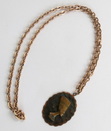 Vintage necklace with pendant - necklace,