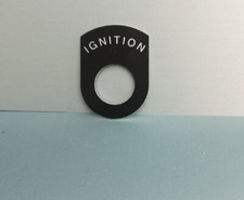 Ignition Land Rover Classic race rally boat kit car lucas switch tag 12.5mm Hole