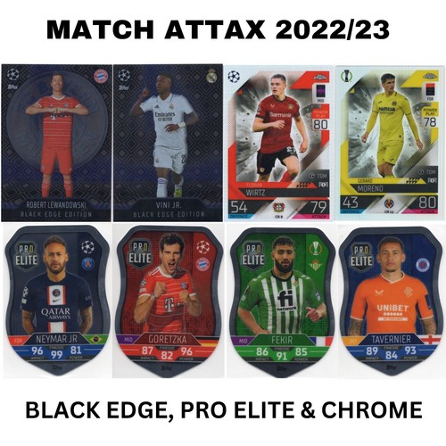 Match attax 2023 black - match,