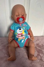 Zapf Creation Baby Born Magic Boy Doll With Dummy And Outfit