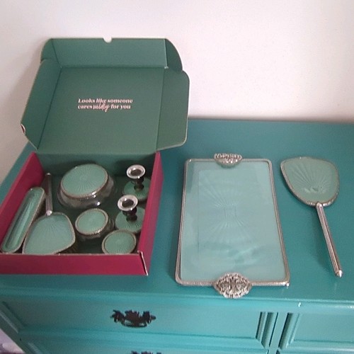 Pce vintage glass silver - pce, glass/silver