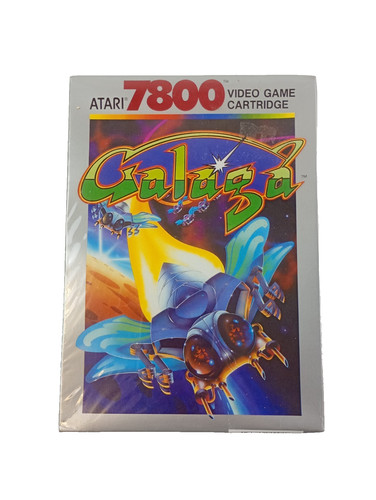Atari 7800 galaga - atari, video