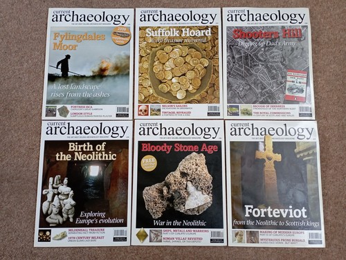 Current archaeology bundle - archaeology, x6