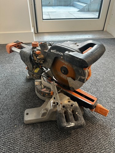 Evolution sliding mitre saw - sliding,