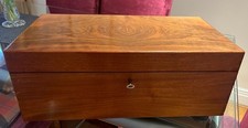 Cigar Humidor Box Walnut Wood