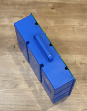 Vintage Blue LEGO Storage Case
