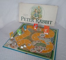 Vintage Beatrix Potter Peter Rabbit Board Game Parker Brothers 1979