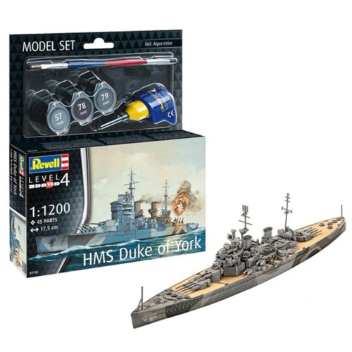 Revell battleship hms duke - battleship,