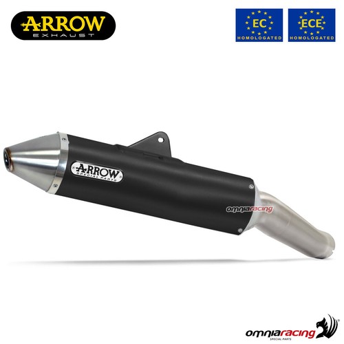 Arrow exhaust black approved