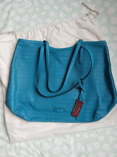 Ralph lauren turquoise tote - turquoise,
