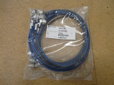 Huber and Suhner 1.5M RF Cables x5 with R/A Male N Types BRAND NEW