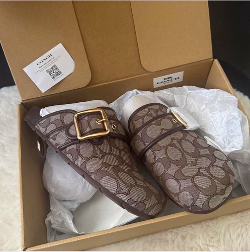New coach archival buckle clog - coach,
