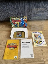 Pokemon Stadium 2 (Nintendo 64, N64, 2001) CIB NTSC - USA Boxed & Protector Case