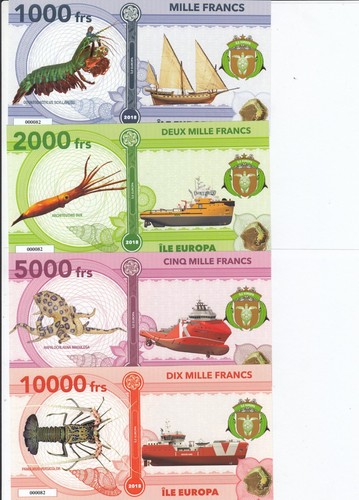 Europa island set - europa, (french)