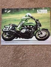 KAWASAKI KZ1000R Lawson Replica American Brochure  NOT A REPRO Mint