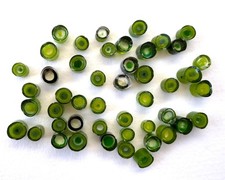 20g green circle murrini for