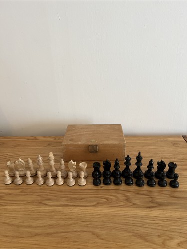 Vintage john jaques chess set - vintage,