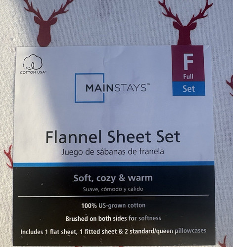 Mainstays full flannel - mainstays,