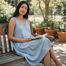 Cut Loose Petite Large Blue