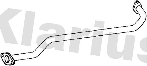 Exhaust pipe fits mazda - fits,