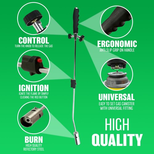 Weed burner gas - burner,