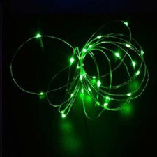 10 LED Micro Rice Wire Copper Fairy String Battery Lights Xmas Wedding Party 1M