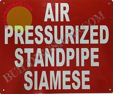 AIR PRESSURIZED FIRE Standpipe