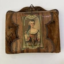 Antique victorian photo album with photographs Celluloid Cover