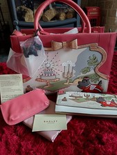  Radley Brand New Picture Hotel Multiway bag and large purse set