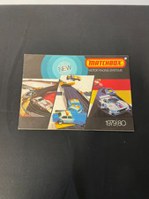 MATCHBOX 1979 1980 A4 SIZE CATALOGUE BROCHURE