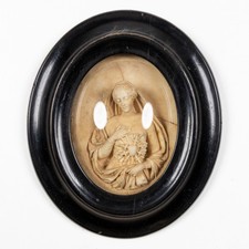 Antique Meerschaum Our lady of