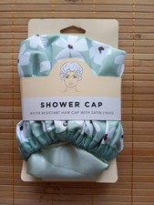 Luxury shower cap - satin, lining