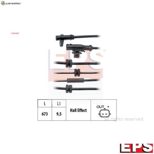 Wheel speed sensor 960 - wheel,