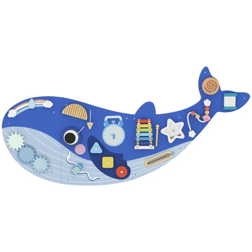 Whale activity wall busy board - whale,