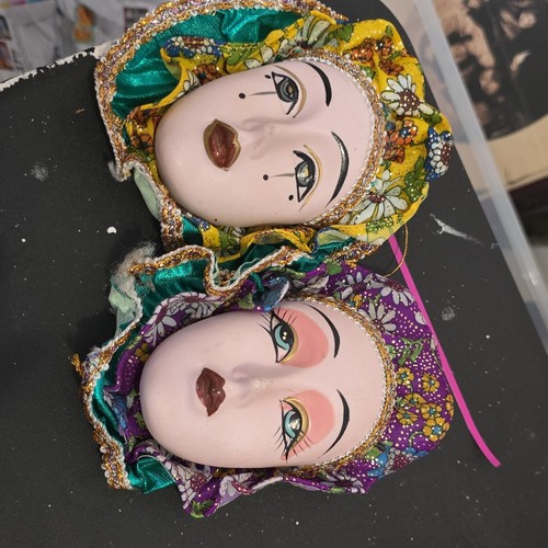 Decorative wall masks set 3 - masks,