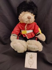 The Royal Collection Buckingham Palace Russ Beefeater Teddy Bear With Tag 11" 