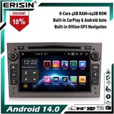 Android 14 Car Stereo GPS Sat Nav CD Vauxhall Vectra Astra Corsa C Zafira Meriva