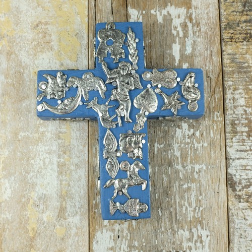Mexican milagro cross - milagro,