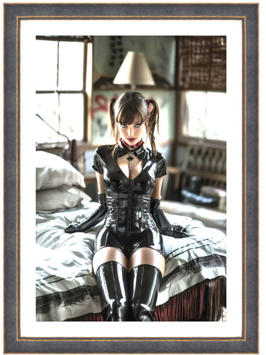 Submissive latex gummi - submissive,