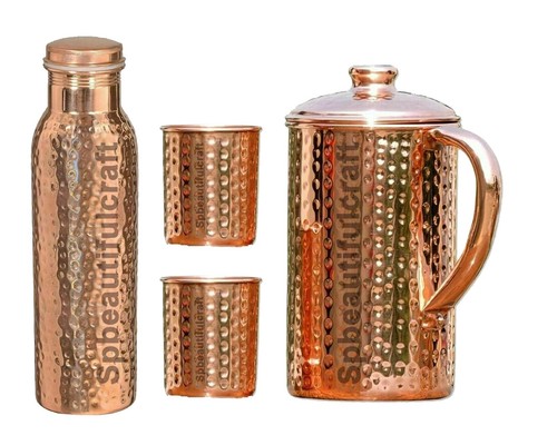 100 pure copper water - pure, pitcher