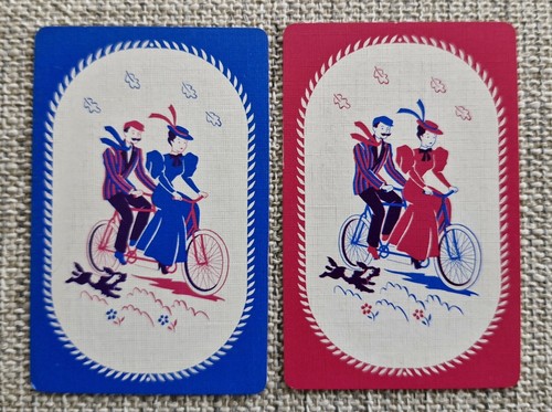 Pair vintage swap playing - pair,