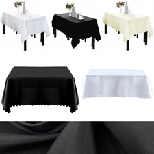 Rectangular Tablecloth – Multi Sizes & Colours – Durable & Washable, all events