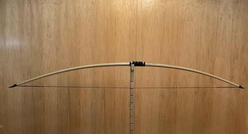 Bamboo backed hickory - backed, longbow